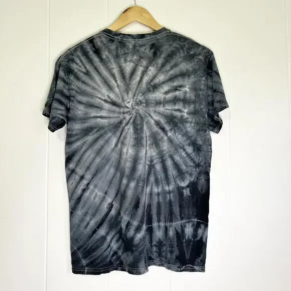 Thrasher Skateboard Gray White Tie Dye Shirt Sleeve T-Shirt Men's Medium - Picture 4 of 4